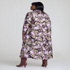 Draped High Neck Maxi Dress image number null