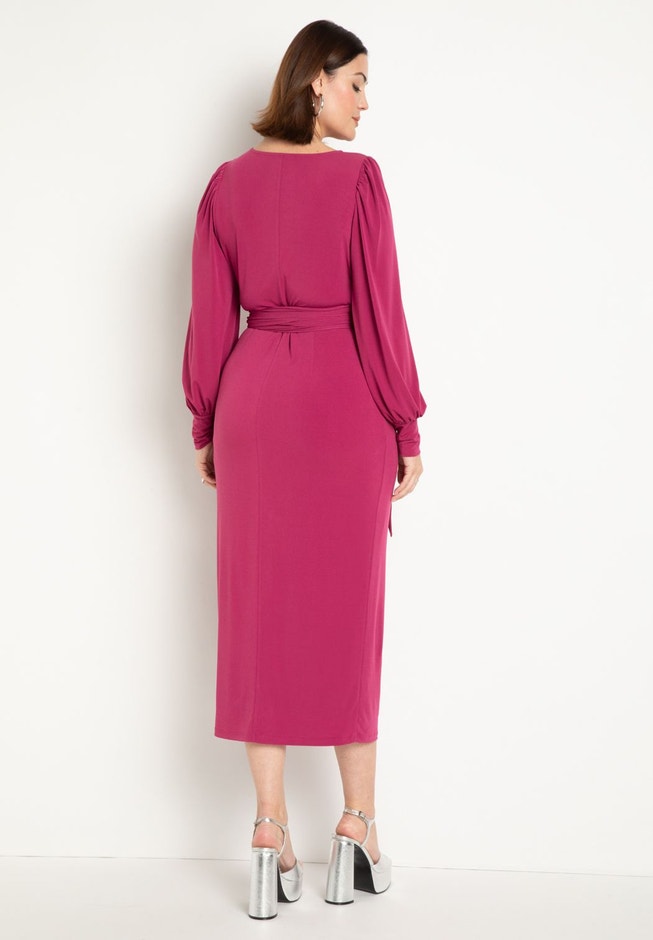 Cross Front Midi Dress image number 2