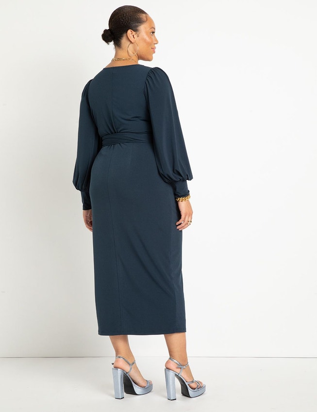 Cross Front Midi Dress image number 2