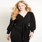 Cross Front Midi Dress image number null