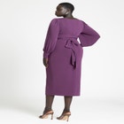 Cross Front Midi Dress image number null