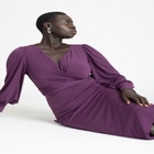 Cross Front Midi Dress image number null