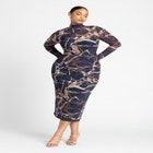 Mesh Midi Dress image number null