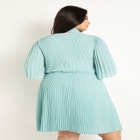 Scarf Neck Mini Dress image number null