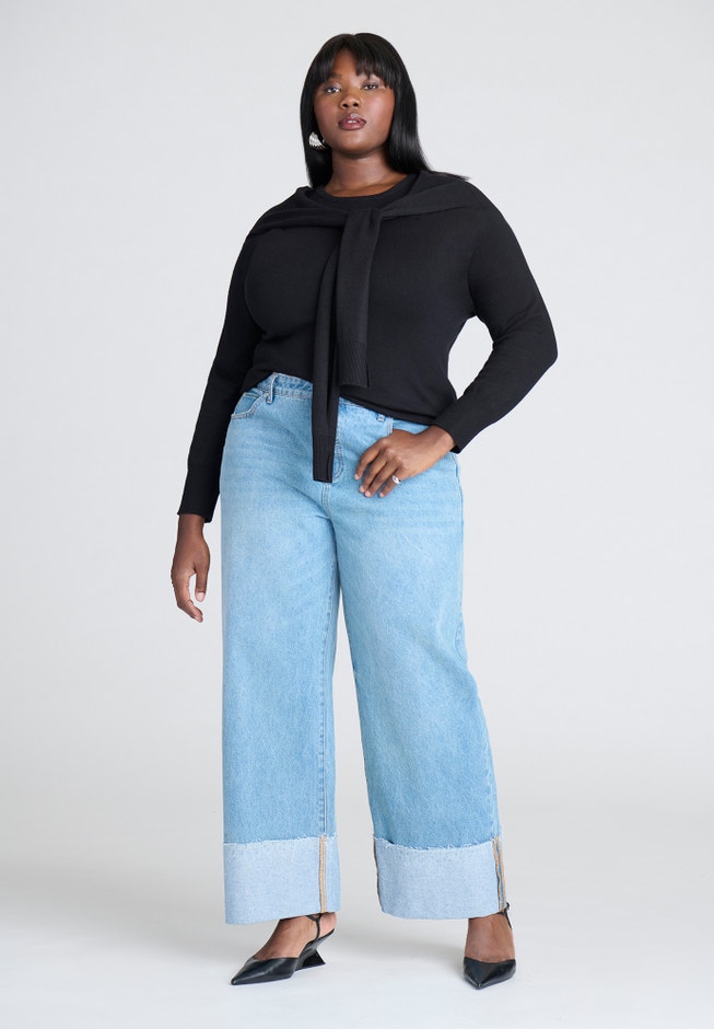 Double Sleeve Sweater image number 2