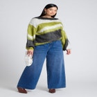 Fuzzy Marble Sweater image number null