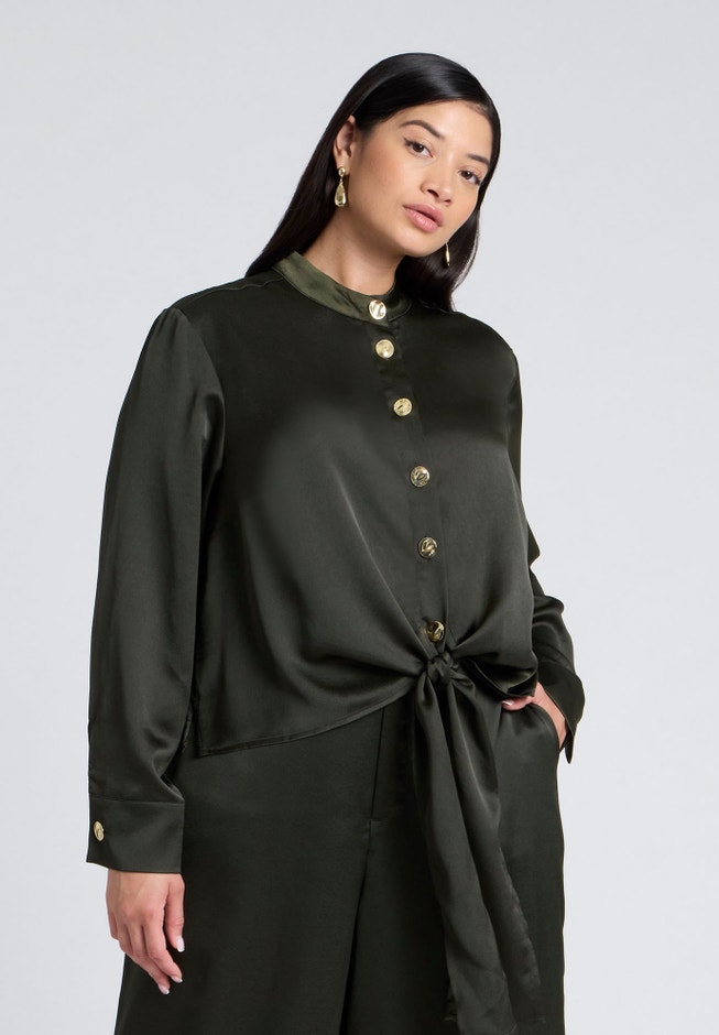 Waist Tie Top image number null