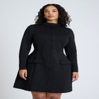 Mock Neck Mini Dress image number null