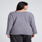 Cut Out Hem Cardigan image number null