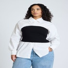 Sweater Tube Twofer Top image number null