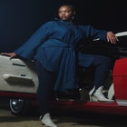 Barkwood x ELOQUII Chambray Tunic With Waist Ties image number null