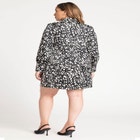 Bishop Sleeve Mini Dress image number null