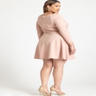 Square Neck Mini Dress image number null