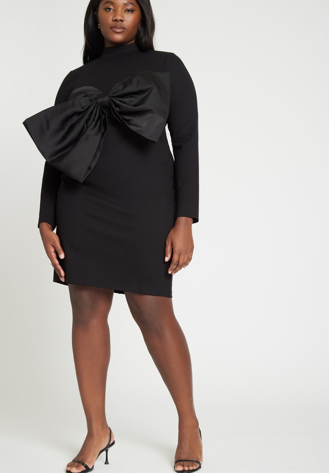 Bow Bodice Mini Dress image number 1