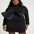 Bow Bodice Mini Dress image number null