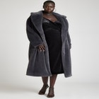 Faux Fur Long Coat image number null
