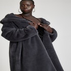 Faux Fur Long Coat image number null