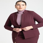 The Ultimate Stretch One Button Blazer image number null