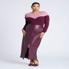 Sweetheart Colorblock Sweater image number null