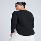 Scoop Hem Sweater image number null