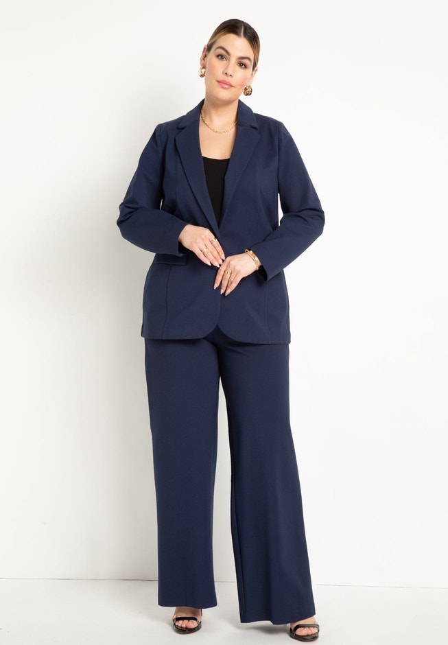 The Ultimate Stretch Long One Button Blazer image number 2