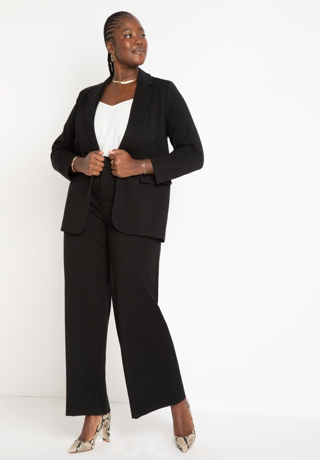 The Ultimate Stretch Long One Button Blazer image number 1