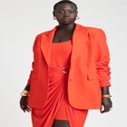 Oversized Single Breasted Blazer image number null