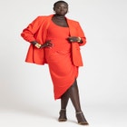 Oversized Single Breasted Blazer image number null