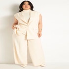 Longline Double Breasted Vest image number null