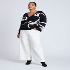 Intarsia Cardigan image number null