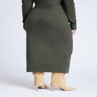 Sweater Column Skirt image number null