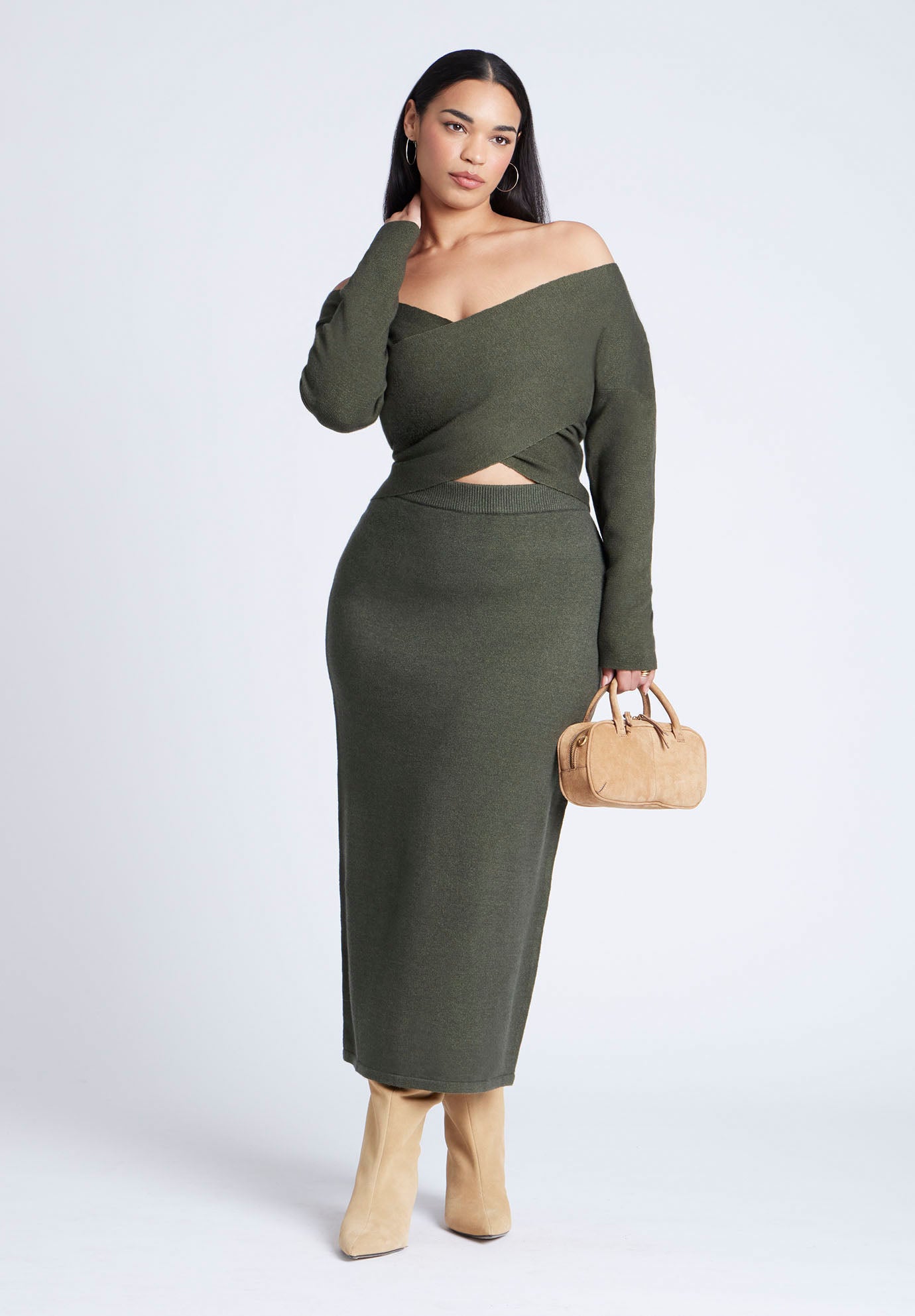 Sweater Column Skirt image number 0