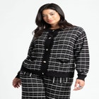 Knit Tweed Jacket image number null