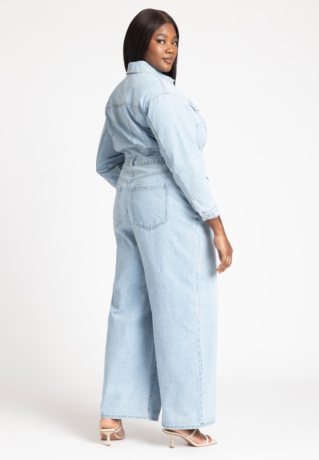 Denim Jumpsuit image number 1