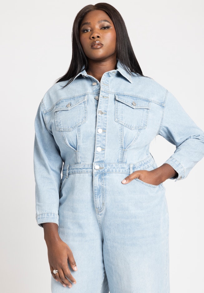 Denim Jumpsuit image number 2