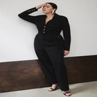 Suit-Styled Jumpsuit image number null
