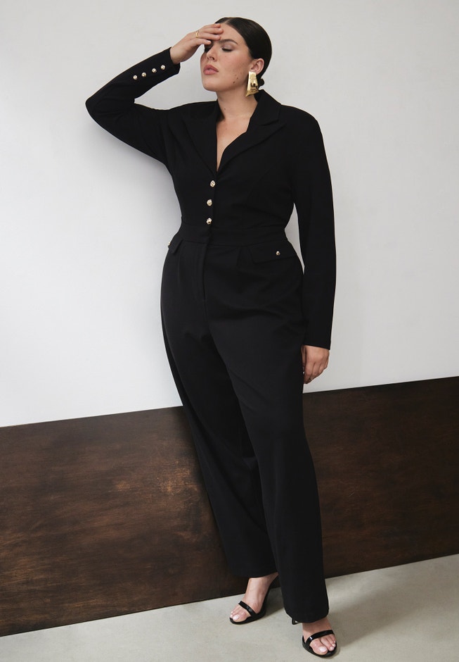 Suit-Styled Jumpsuit image number 0