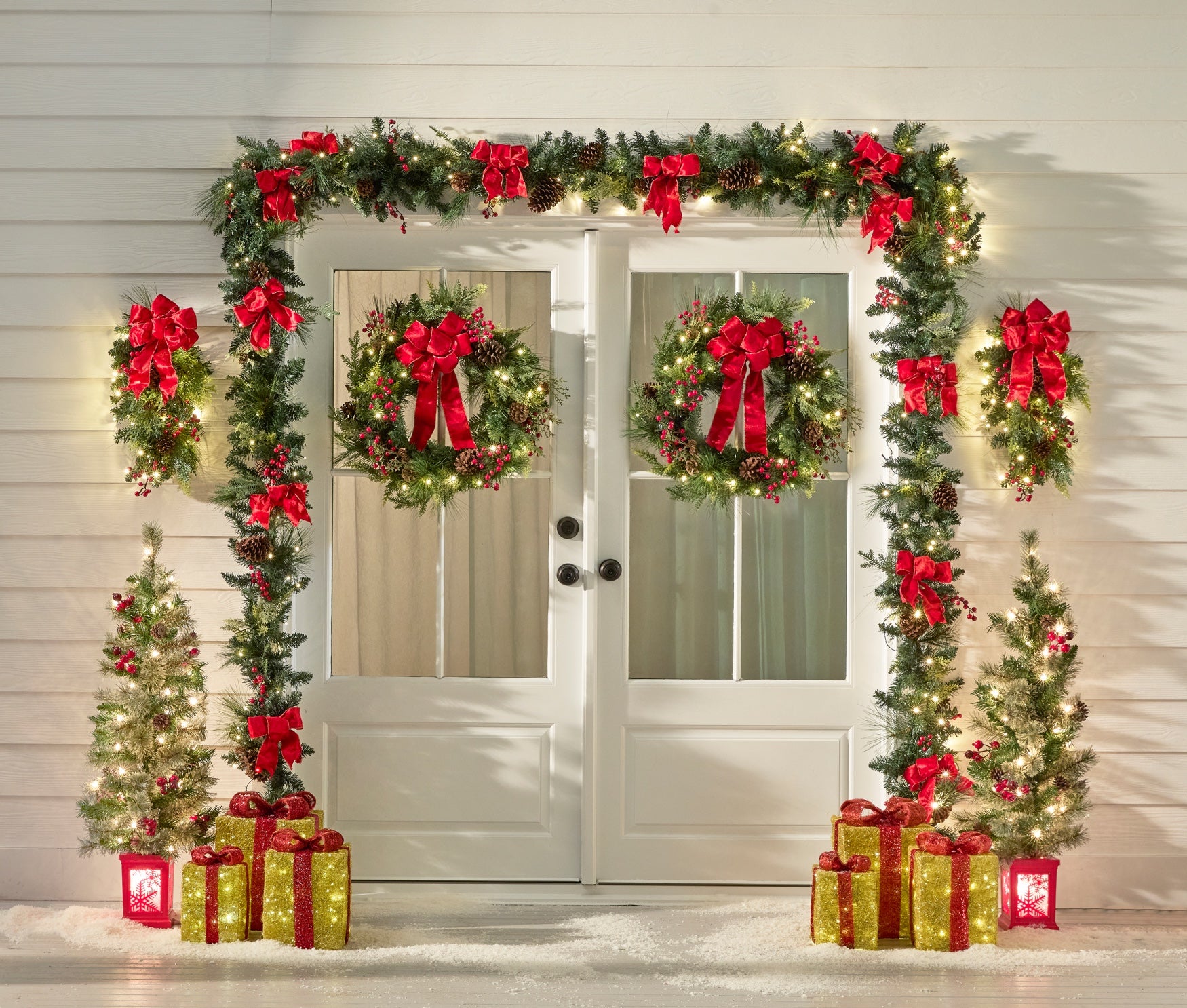 Pre-Lit Gift Boxes, Set of 3 image number 3