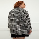 ELOQUII Elements Houndstooth Coat image number null