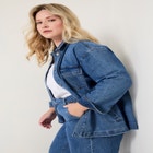 Denim Utility Jacket image number null