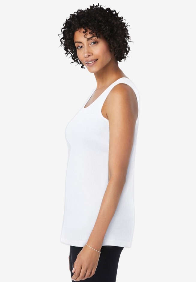 Rib Knit Tank image number 3