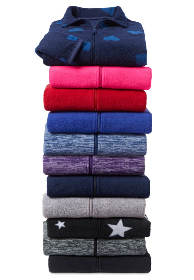 Zip-Front Microfleece Vest image number 3