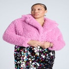 Cropped Fur Coat image number null
