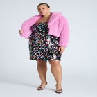 Cropped Fur Coat image number null