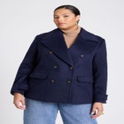 Double Breasted Peacoat image number null