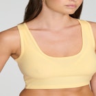 The Scoop Neck Tank - Modal Silk Rib image number null