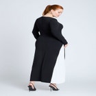 Maxi Dress With Pleat image number null