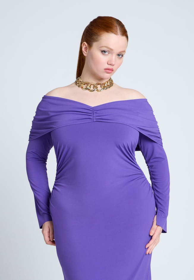 Off Shoulder Maxi Dress image number 2