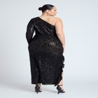 Sequin Lace Maxi Dress image number null