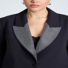 Embellished Lapel Oversized Blazer image number null